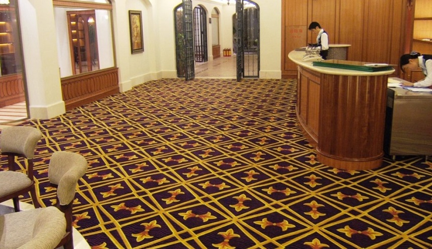 thảm trải sàn khách sạn
