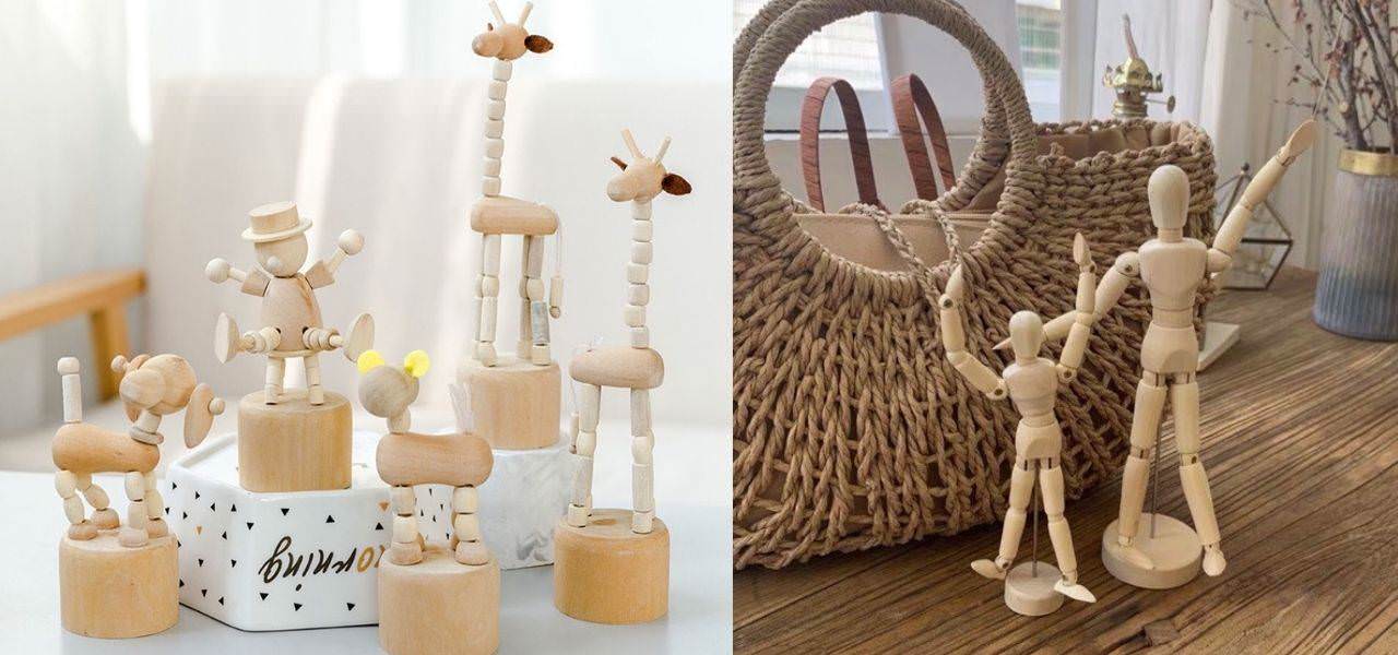 tượng gỗ nhỏ đẹp